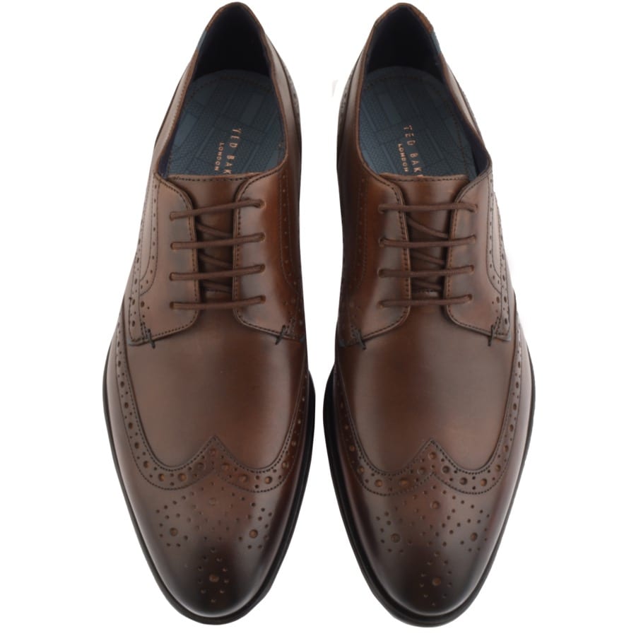 Alternative Image for ProductTed Baker TRVSS Brogues Shoes Brown3